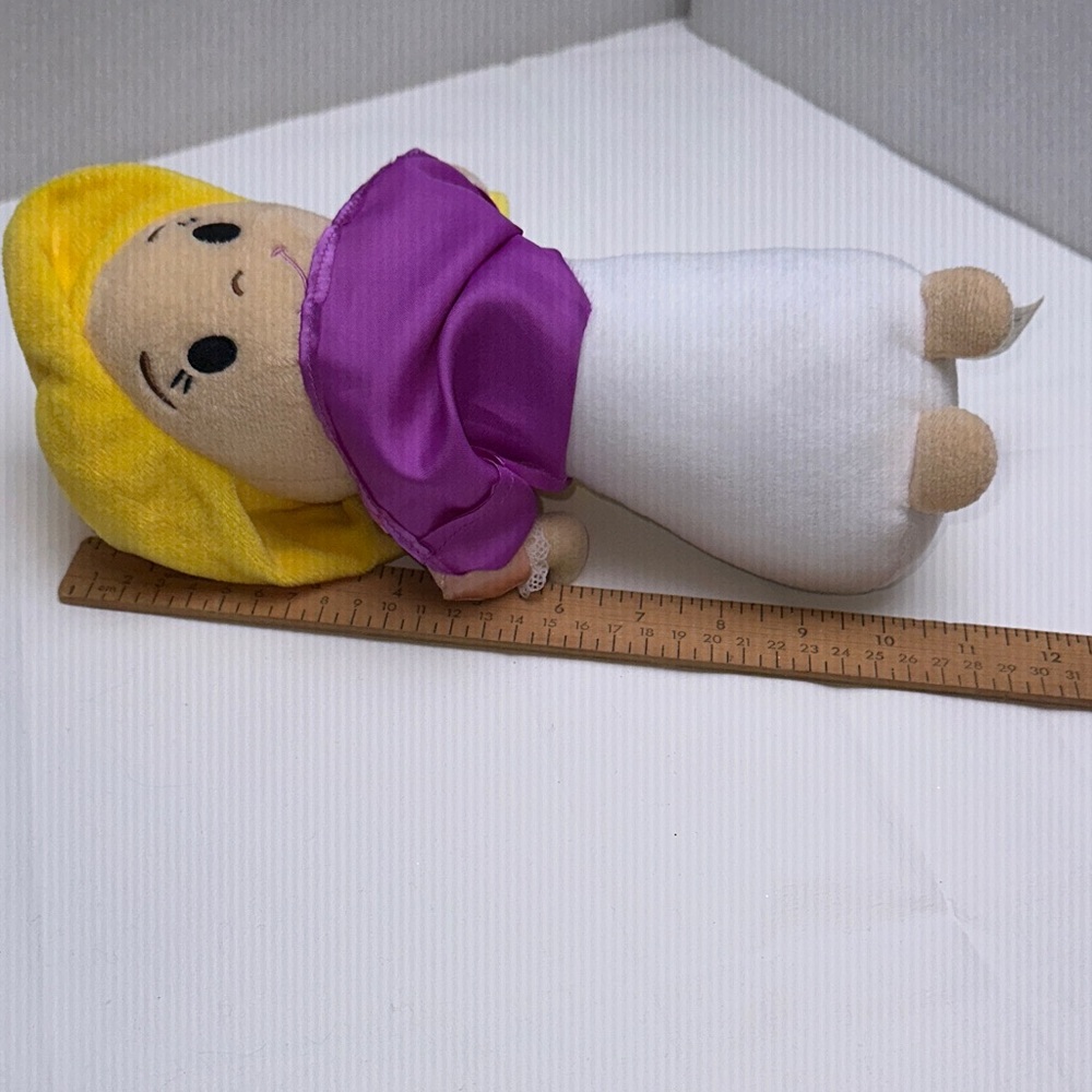 Tangled’s Rapunzel Princess Doll plush with Yellow Hair and Purple Dress - Picture 8 of 9